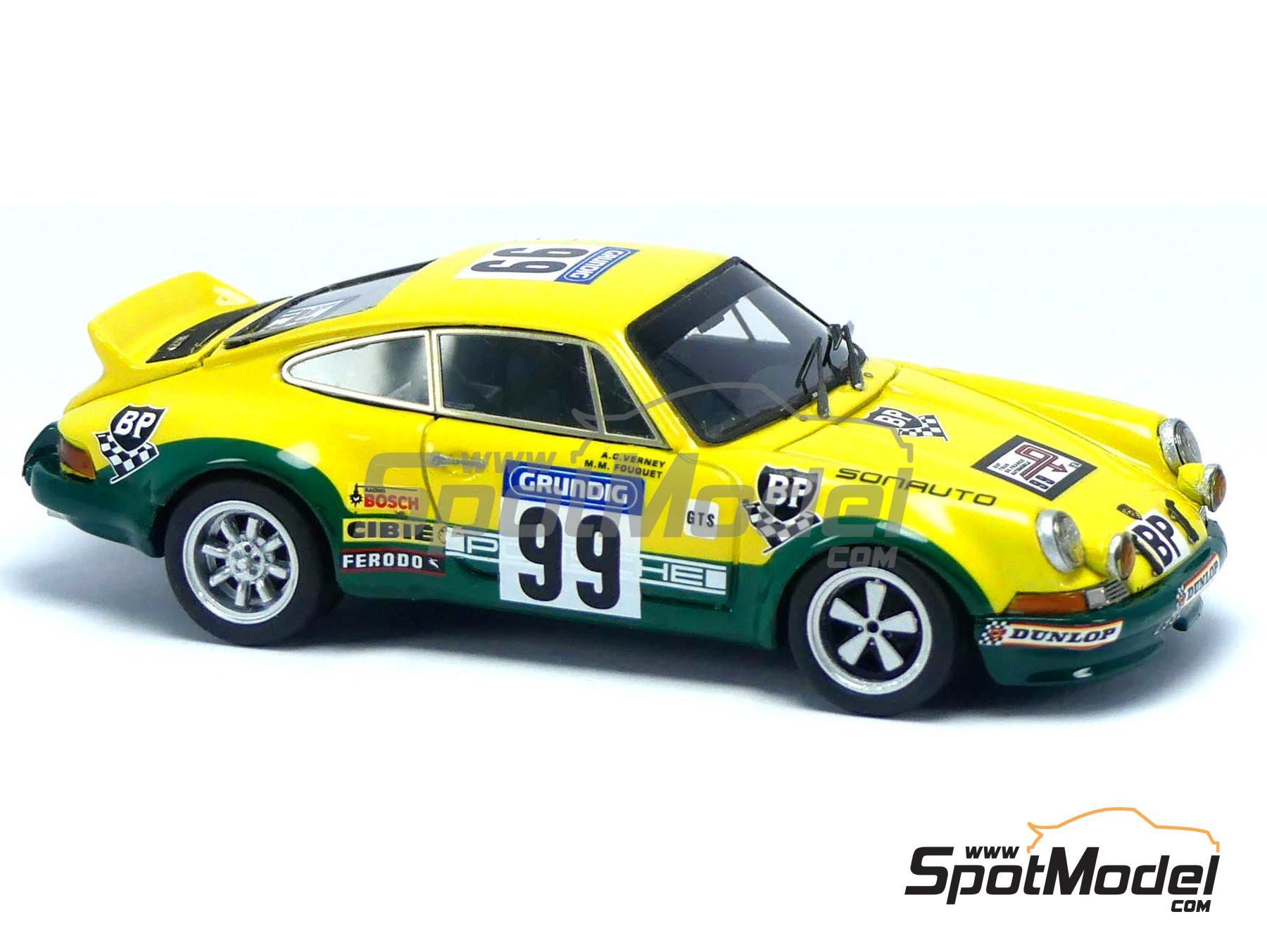 Arena Modelli Are Car Scale Model Kit Scale Porsche Carrera Rs Sonauto Team